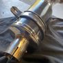 Suzuki GS500 Delkevic exhaust and silencer Image 8