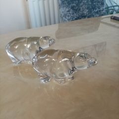 Glass Polar Bears