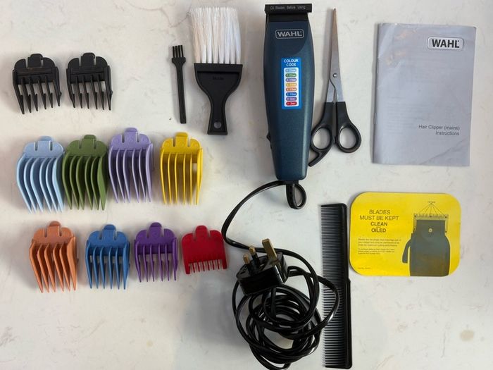 Wahl Colour Pro Corded Hair Clipper Set - Complete with Box
