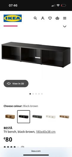 ikea Besta tv unit