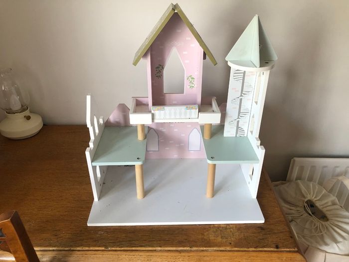 Wooden fairy castle