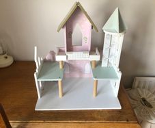 Wooden fairy castle