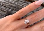 1 carat IGI diamond lab created diamond rings