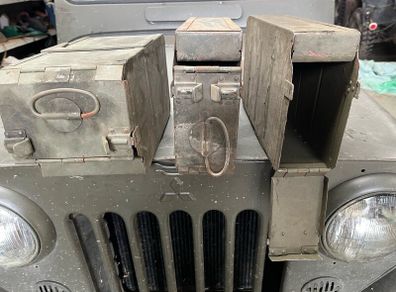 Military Russian ammunition boxes
