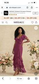 Sheath/Column V-Neck Short Sleeve Asymmetric Chiffon Bridesmaid Dresses