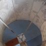 large vintage fringed rose print lampshade Image 9