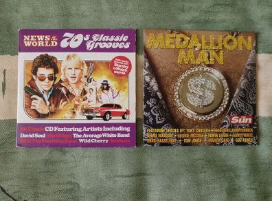 70s Classics and Medallion Man CD album Tom Jones David Soul Barry White