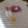 BABY Blanket, Hat and Booties REDUCED Christening Gift Set Image 2