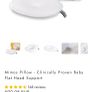 Size M- Mimos Pillow - Clinically Proven Baby Flat Head Support Image 5