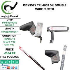 Odyssey Tri-Hot 5K Double Wide Putter / 35"