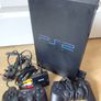 ps2 console with 2 controllers and 14 games Image 4