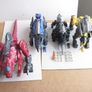 Power Rangers Colossal Megalord Action Figure 2017 Pre-owned Power Rangers Colossal Megalord Action Figure 2017. The combined five Battle Zord Rangers that make up the Megalord are Red Ranger (42556), Black Ranger(42561), Blue Ranger (42562), Yellow Range Image 2
