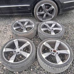 18" Audi ttrs alloys plus spare