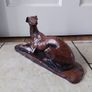 Vintage Sculpture of A Greyhound Image 6