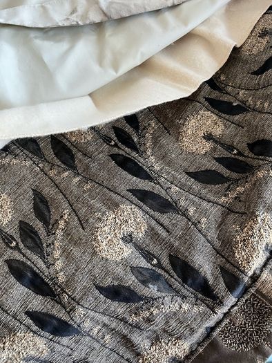 Bespoke handmade door curtain