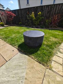 Concrete effect coffee table