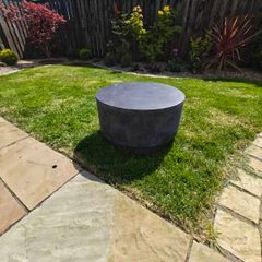 Concrete effect coffee table