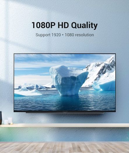 Vention Micro HDMI (Male) to HDMI (Female) v1.4 3D UHD (4K@30Hz) Adapter (Gold-Plated) (Brand New/Warranty)