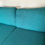 DFS 3 Seater Sofa Turquoise Image 3