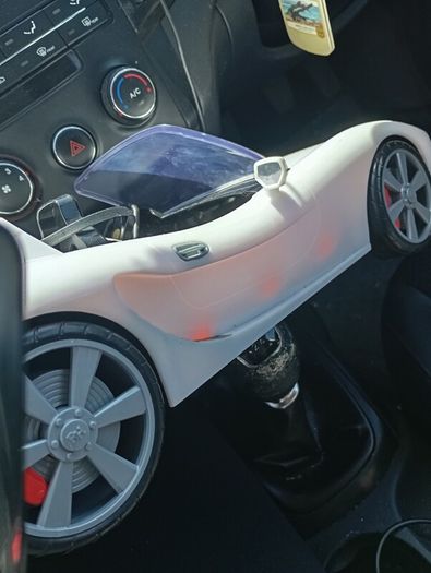 Rainbow toy car
