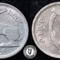 [#2531] - Ireland 1967 | Irish 3d | 3 Pence | Hare | KM.12a | UNC TONED