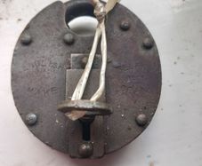 vintage padlock