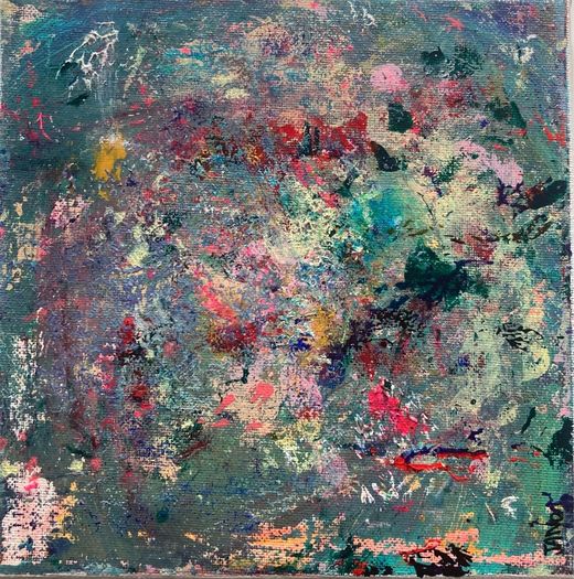 Original Abstract Painting Framed Original Abstract Painting Contemporary Irish Art Fairy Art