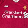 Liverpool Football Club Home Jersey 2017 to 2018 Childrens Large New Balance Image 4
