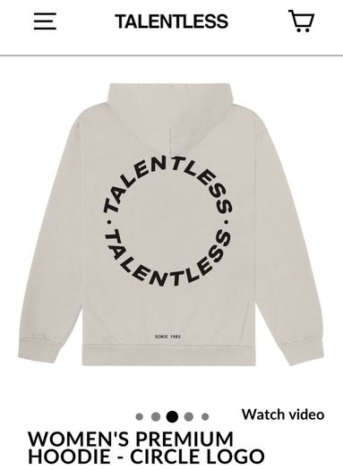 Talentless hoodie