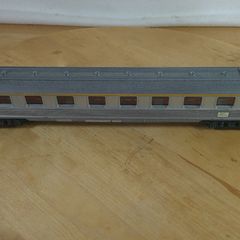 Vintage Hornby AcHO 734 SNCF Inox 1st Class Silver Passenger Coach HO Scale French