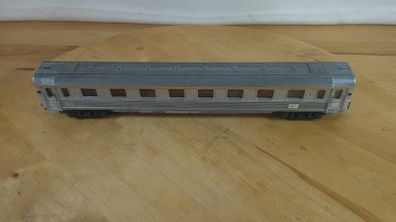 Vintage Hornby AcHO 734 SNCF Inox 1st Class Silver Passenger Coach HO Scale French