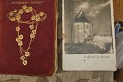 Letters De Mon Moulin By Alphonse Daudet. Plus Vintage Postcard Of The Mill. Vintage Hardback In Fair Condition.  See Photos For Same.