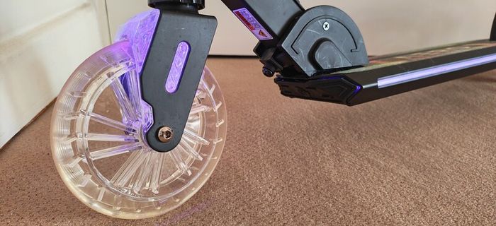 Kids scooter with lights