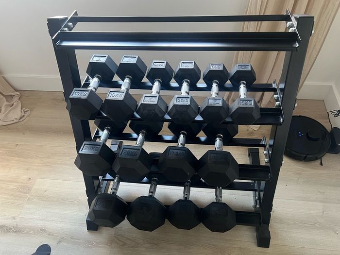 Weights and Bench Dumbbell Bundle