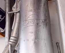 Original Nissan Micra exhaust.