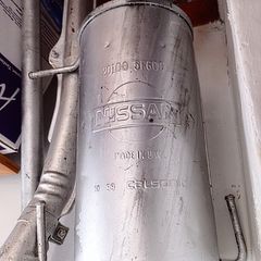 Original Nissan Micra exhaust.
