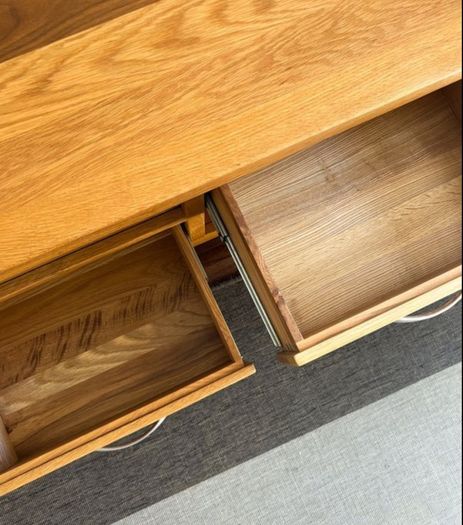 Oak Wooden TV Table