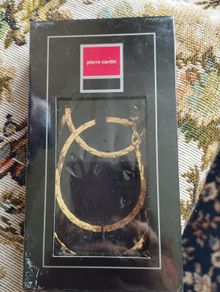 Vintage French necklace PIERRE CARDIN, GOLDPLATED, excellent quality, PIERRE CARDIN logo, new.