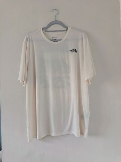 The North Face White Graphic T-Shirt XXL Never Stop Exploring