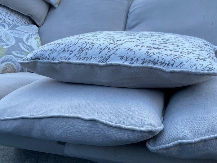 Beige Harvey norman corner sofa/sofabed l shaped couch