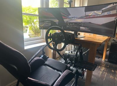 Full Fanatec Sim Racing/Driving Rig