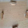Rare Mid-Century Beech Utility Stool  Pristine Mint Condition Image 7