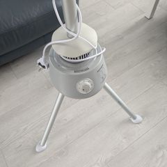 Electric Heated Clothes Airer  Portable Clothes Dryer with Cover Timer  Excellent Condition