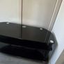 Tv stand black glass Image 2