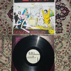 D.R.I. :Dealing With It  LP first Europe pressing