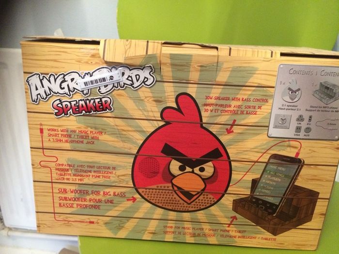 new speakers angry bird