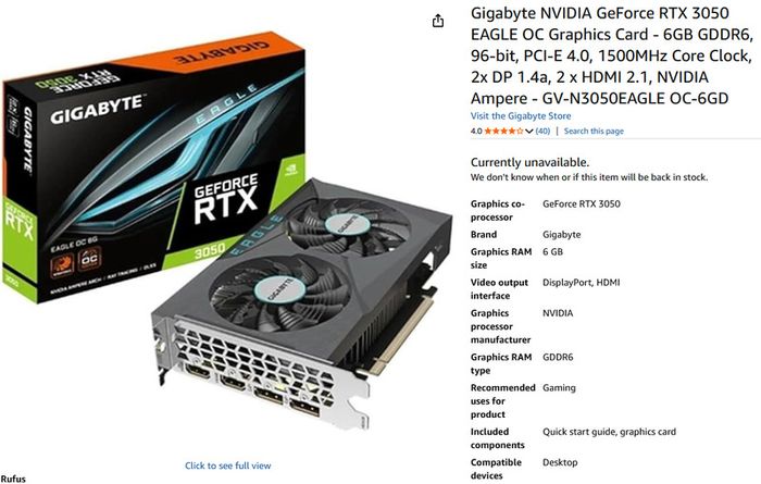 Rtx 3050 Eagle Oc & Sapphire Nitro+ Rx 570 4g