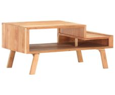 Coffee Table 100x50x45 cm Solid Acacia Wood