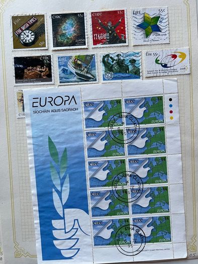 Irish stamps 19 pages