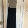 Stunning Black/Silver evening/cocktail Dress Image 2